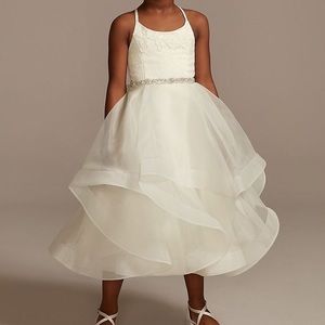Ivory Flower girl dress